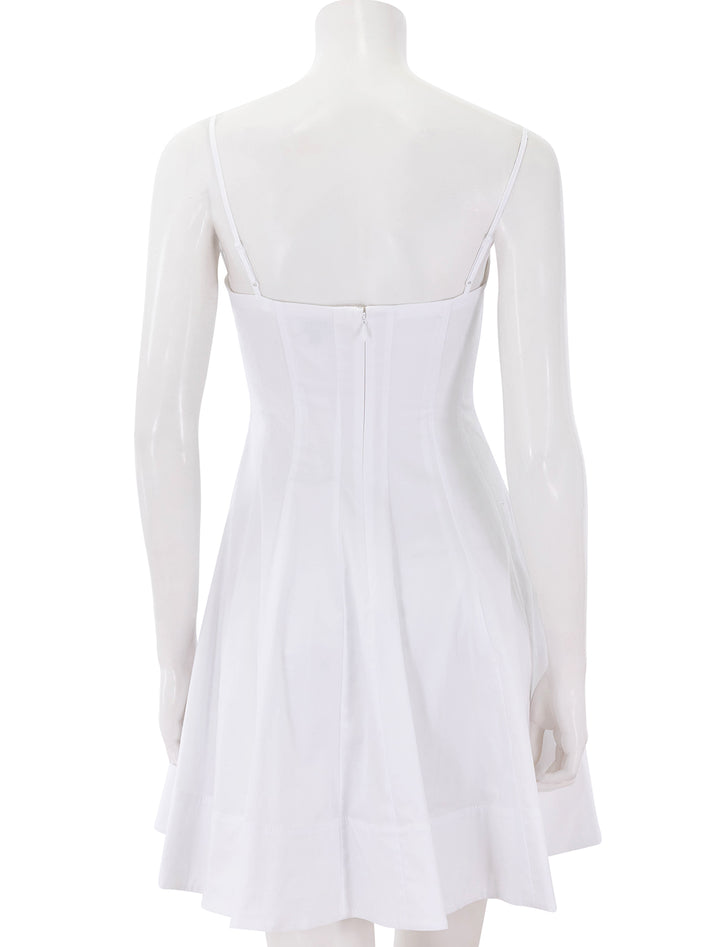 wylie mini dress in white