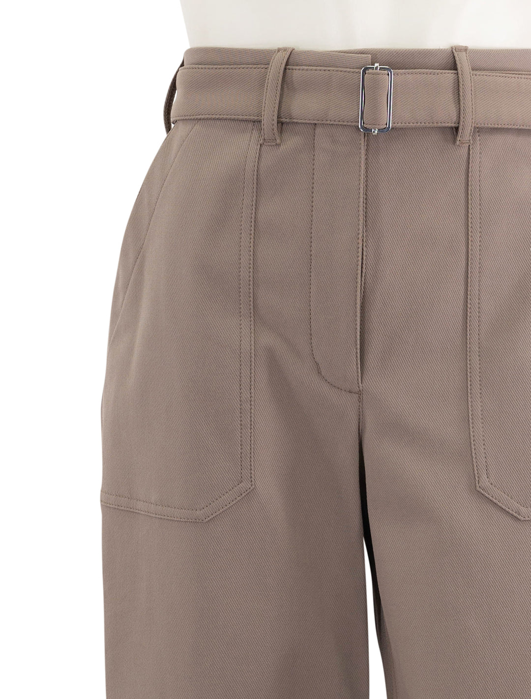 utility wide leg pant in walnut