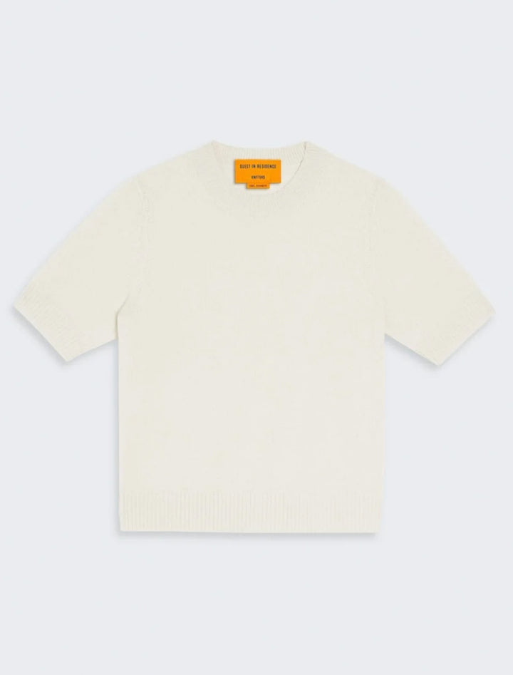 sweater tee in cream