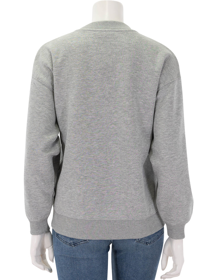 spencer sweatshirt in grey melange