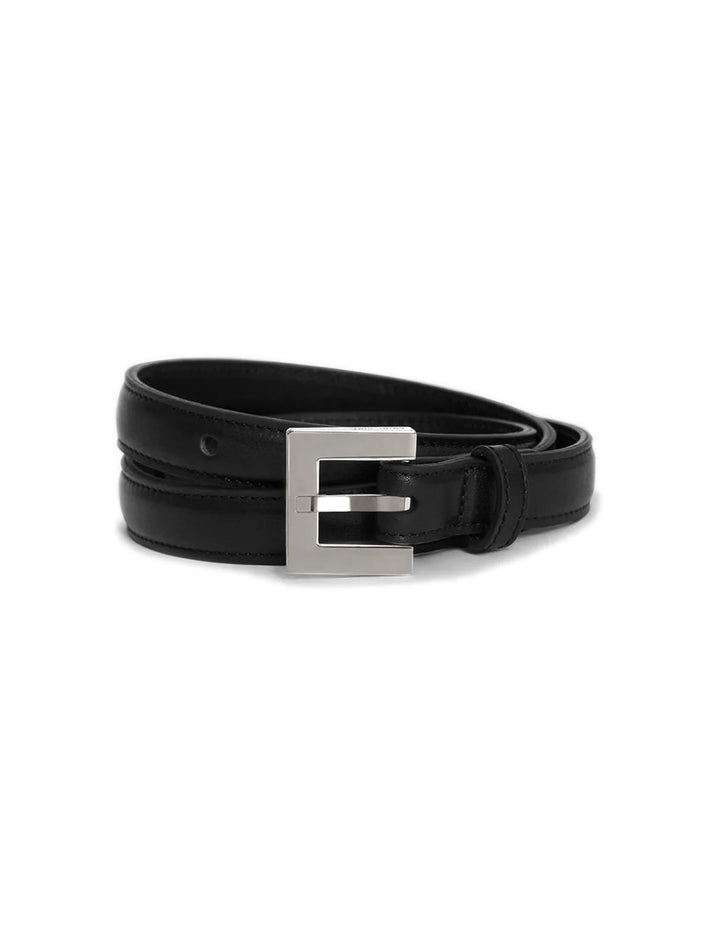 nicola belt in black with silver