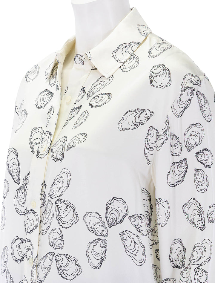 avalon shirt in bone oyster