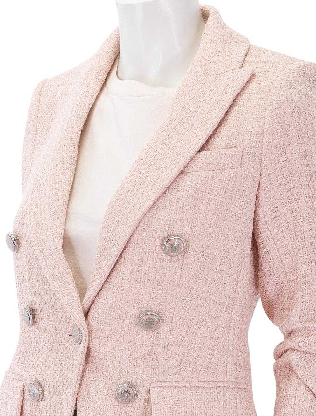 ryland dickey jacket in pink shell