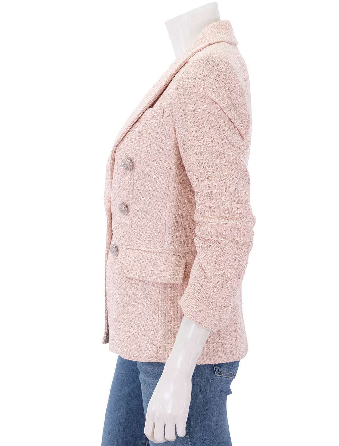 ryland dickey jacket in pink shell