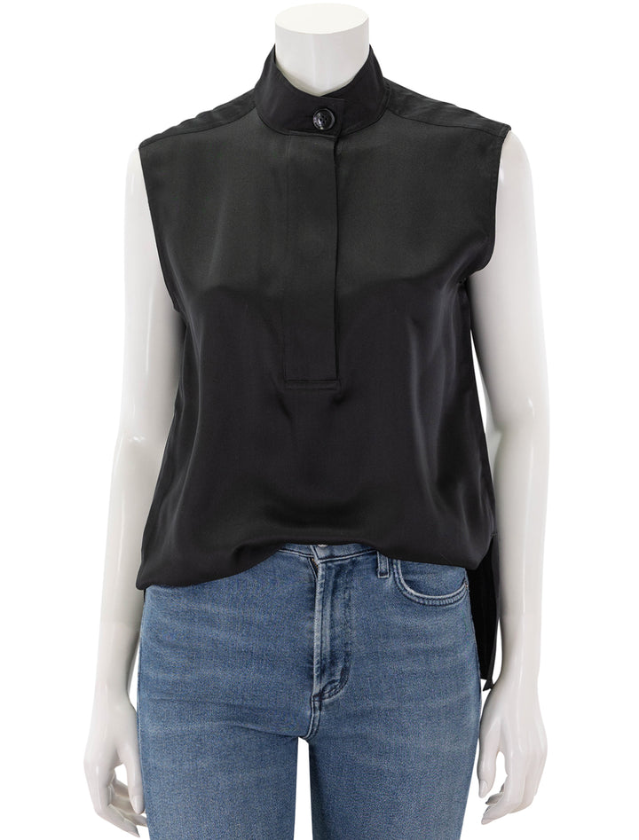 geneva top in black