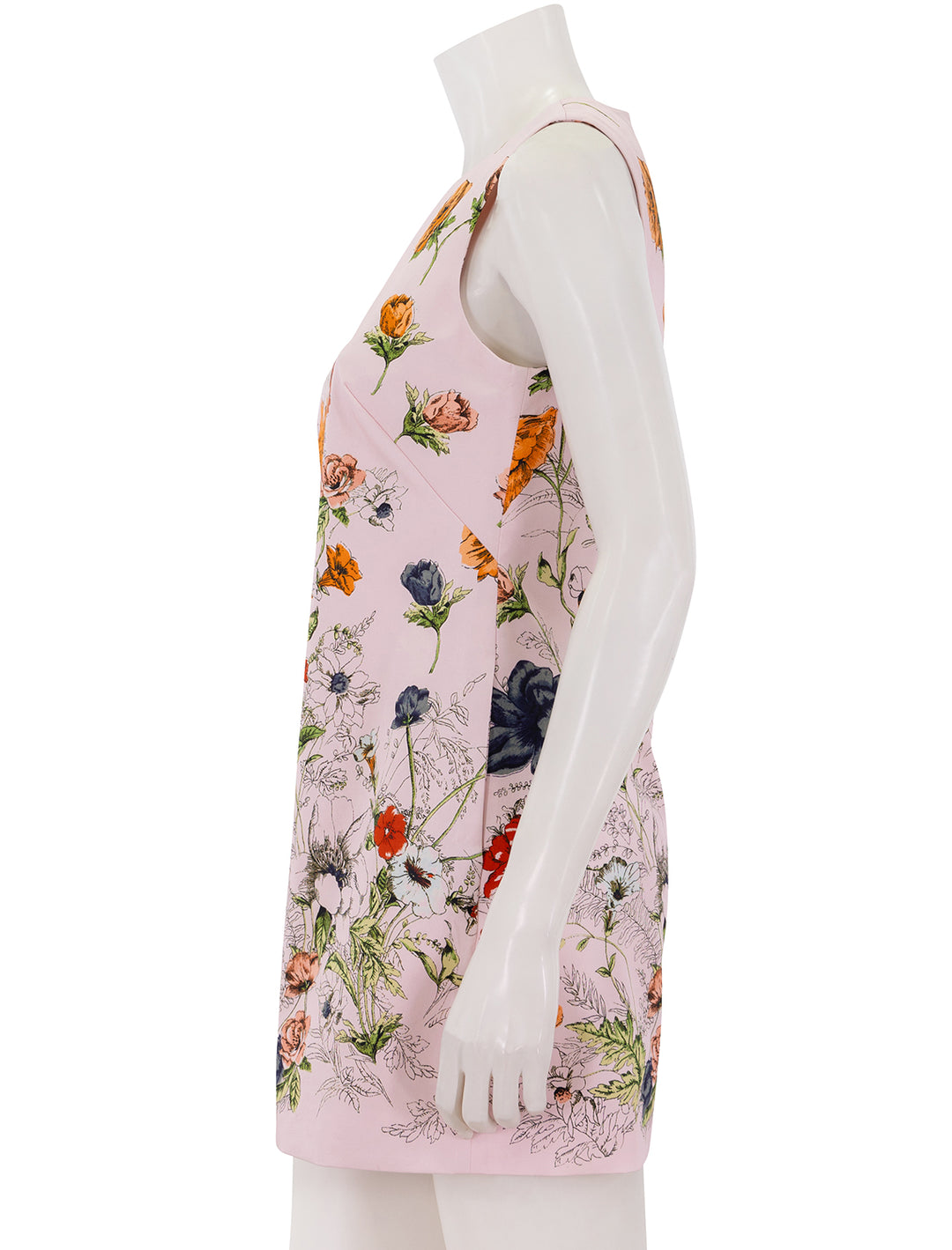 mackenzie dress in botanica blush floral