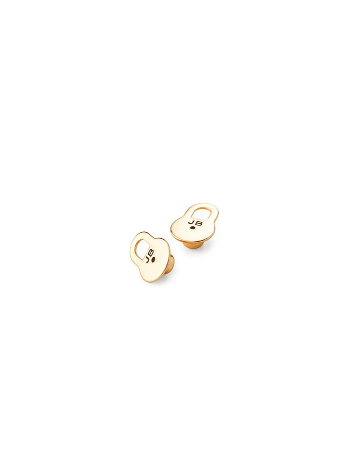 lobe lifting earring backs in gold