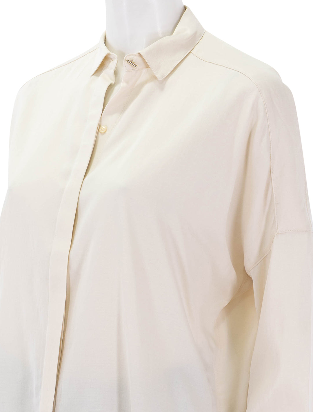 lady d blouse in fleur de sel