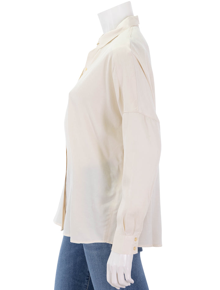 lady d blouse in fleur de sel