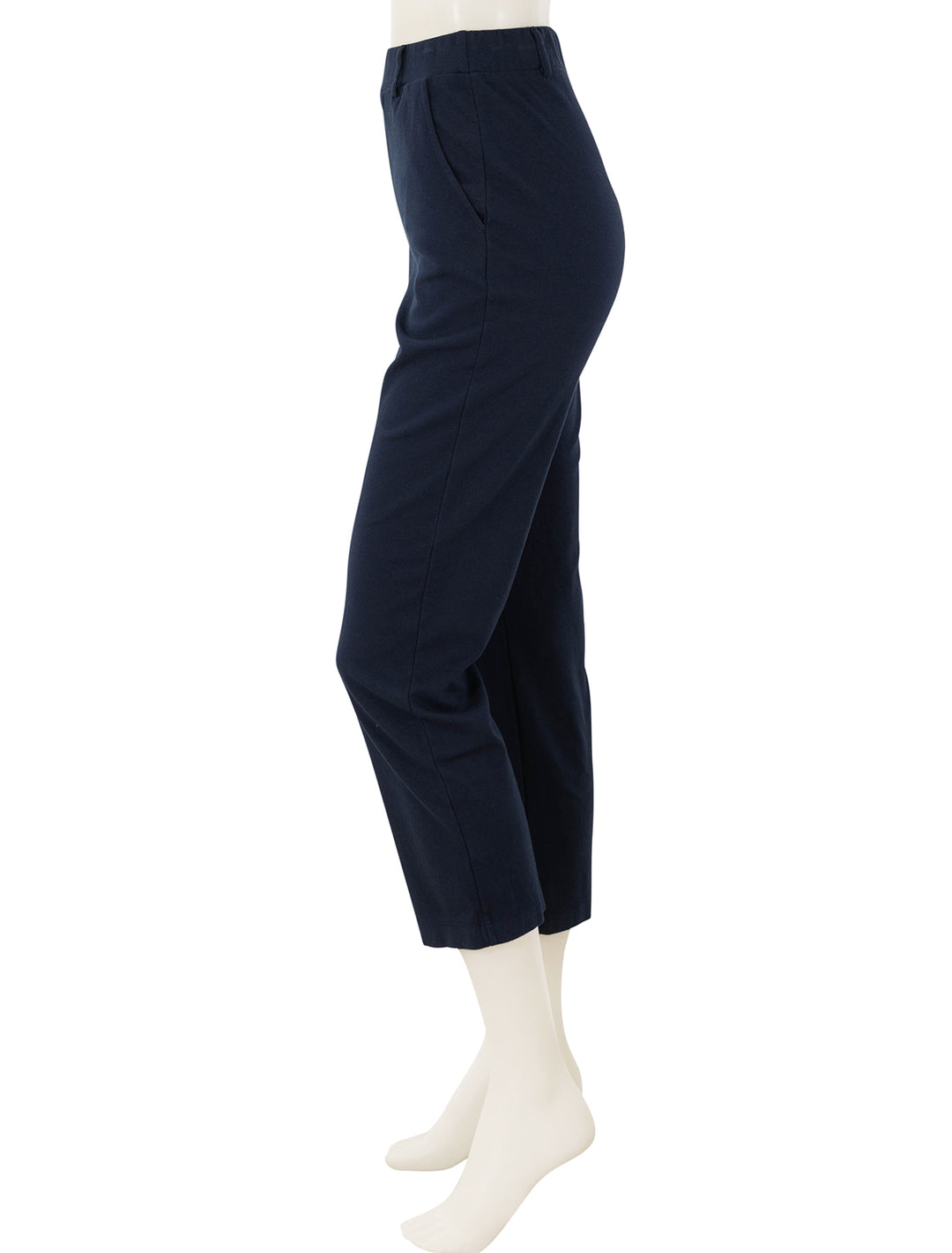 ponte cigarette pant in new navy