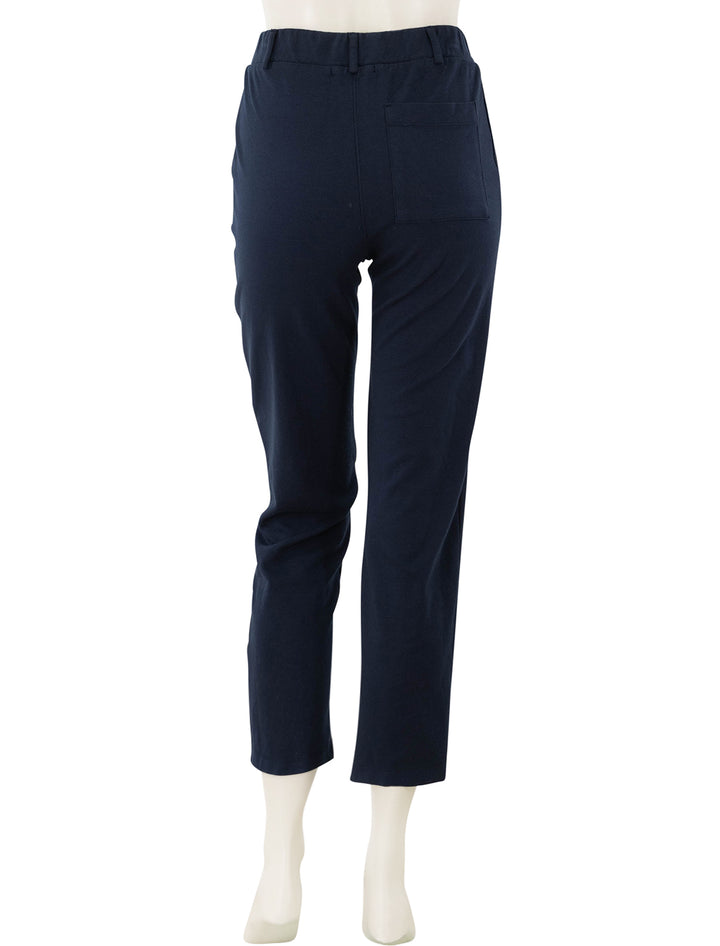 ponte cigarette pant in new navy