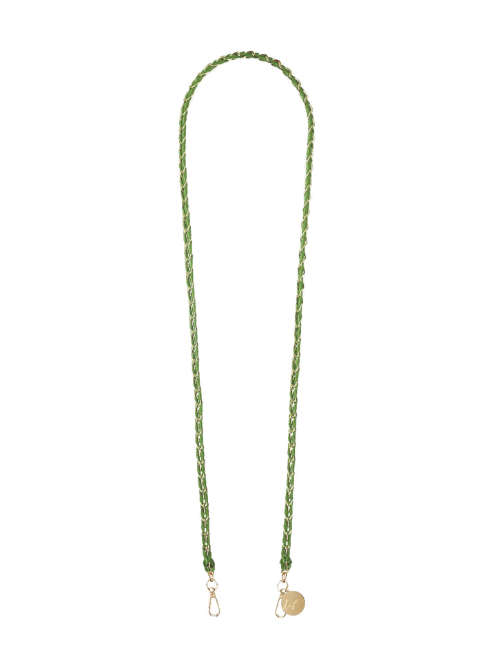 lou vert et dore chain strap