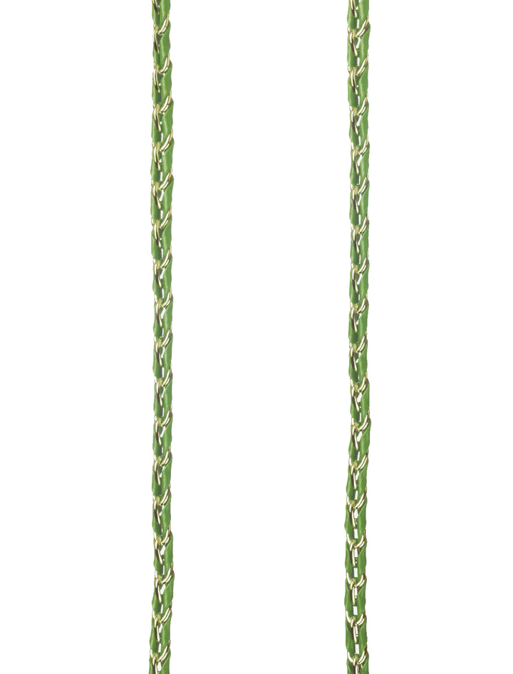 lou vert et dore chain strap