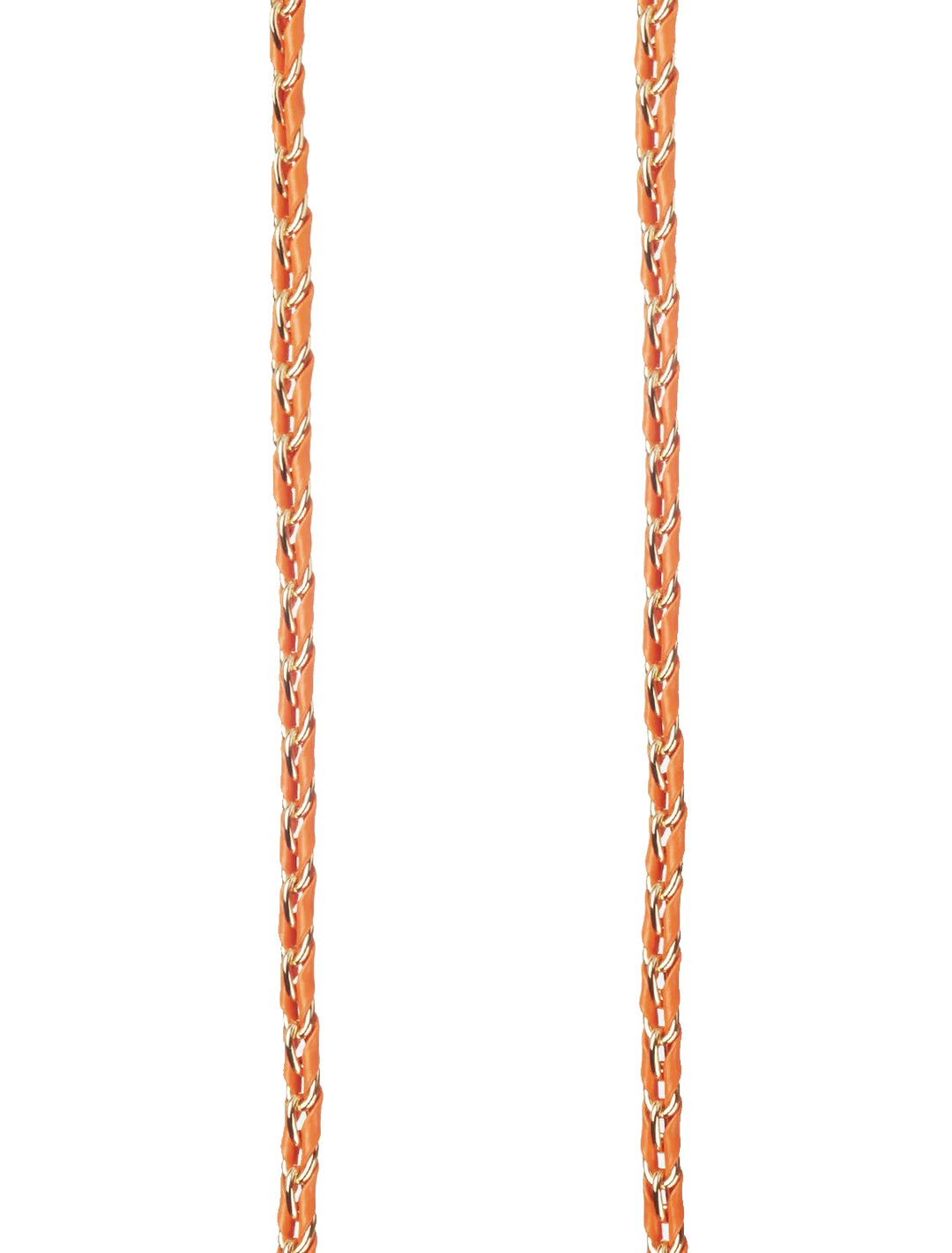 lou orange dore chain strap