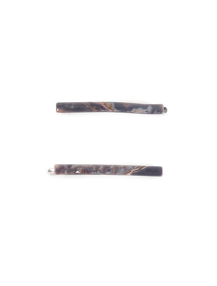 eco simple bobby pin set in bluemarble