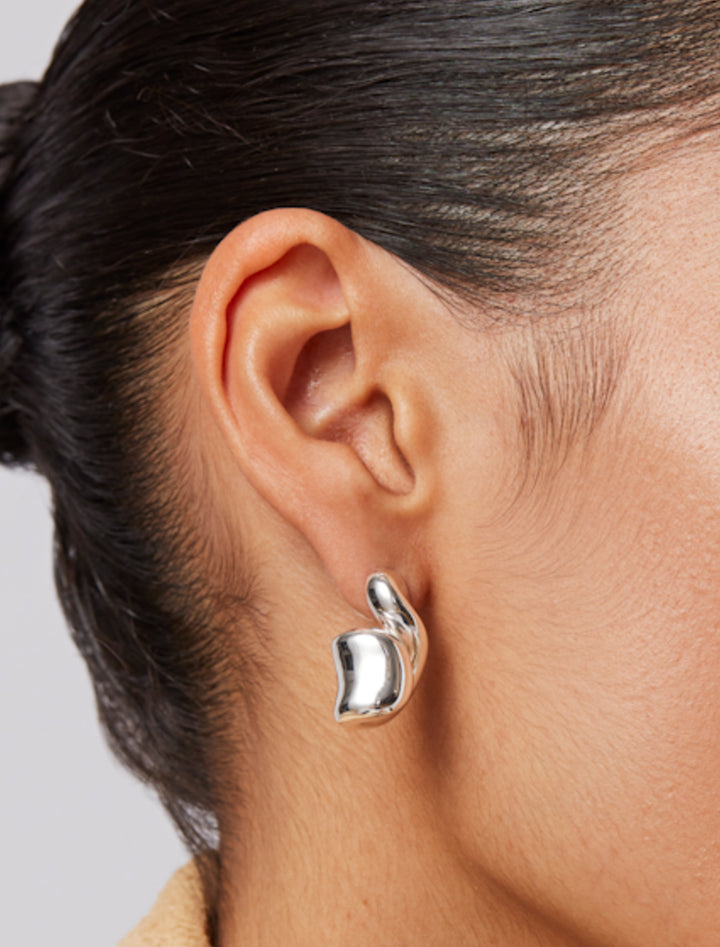 estelle earrings in silver