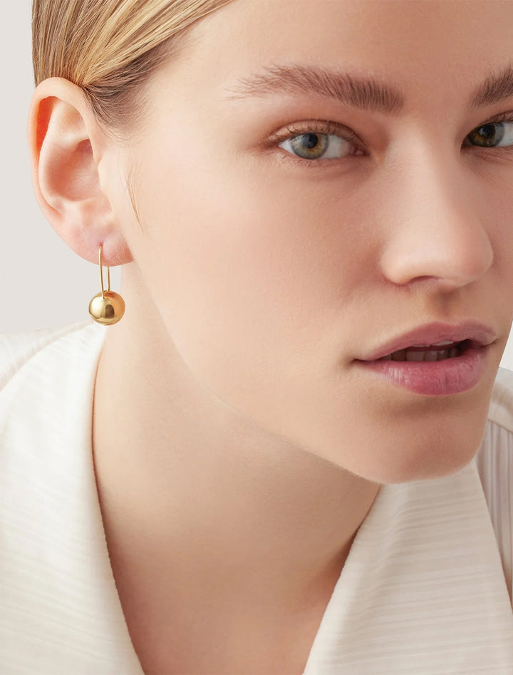 celeste earrings in gold