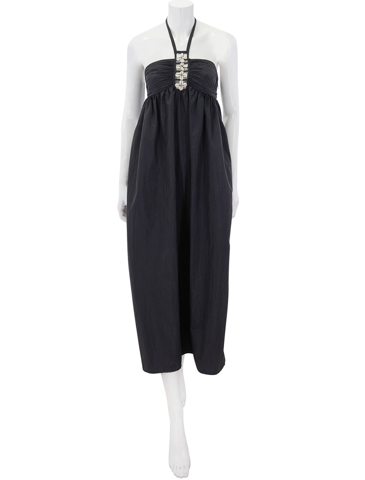 palazzo dress in black