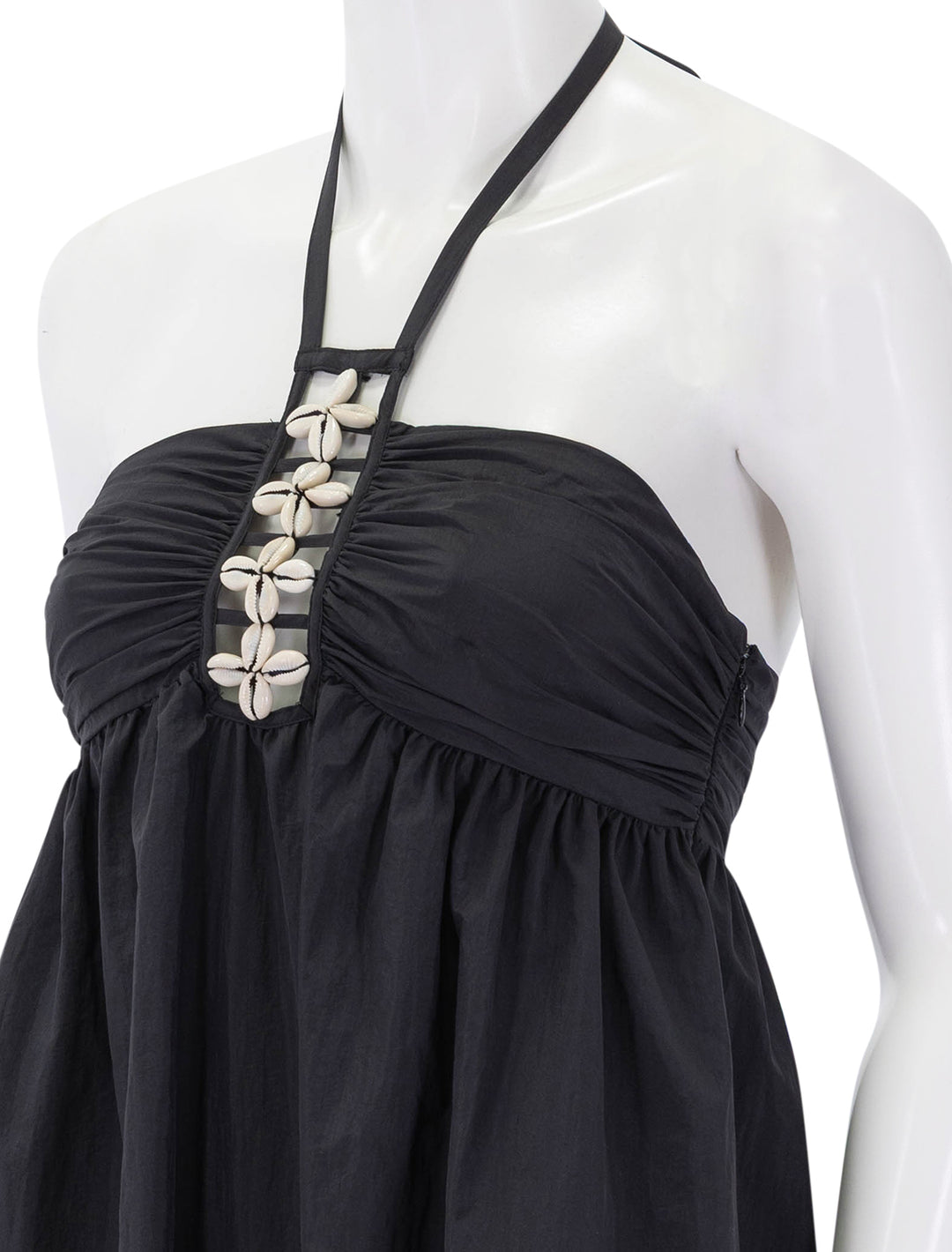 palazzo dress in black