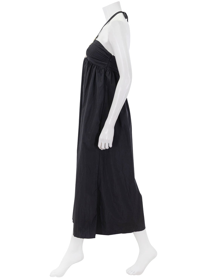 palazzo dress in black