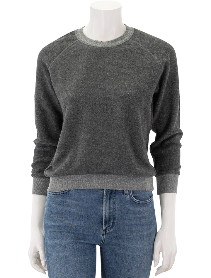 ziggy sweatshirt in dark heather grey