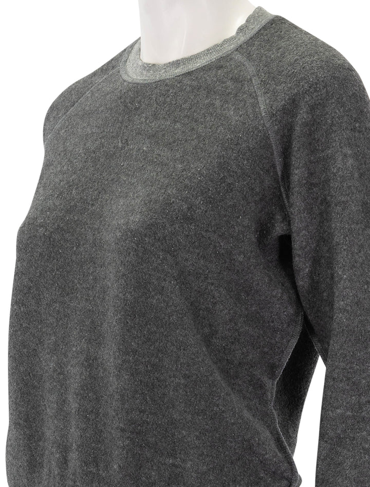 ziggy sweatshirt in dark heather grey