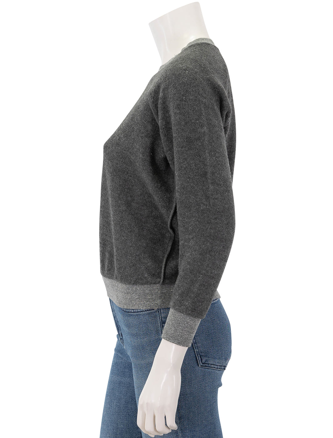 ziggy sweatshirt in dark heather grey