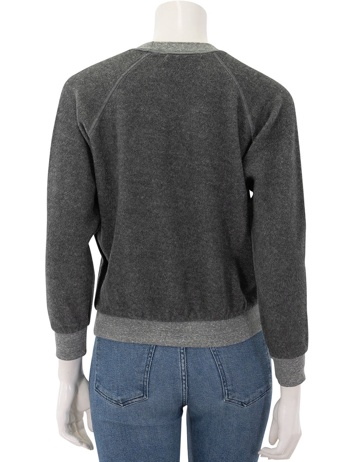 ziggy sweatshirt in dark heather grey