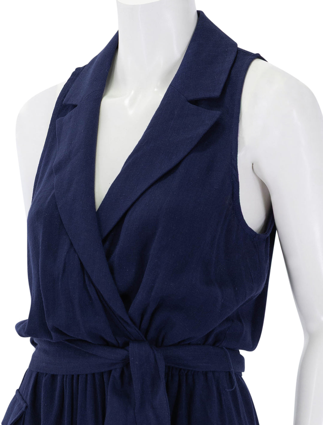 mayer military maxi dress in midnight