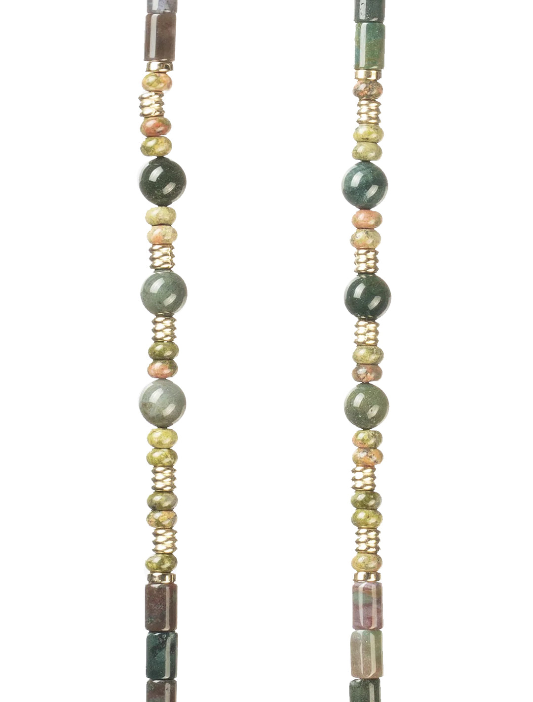 long green jade chain