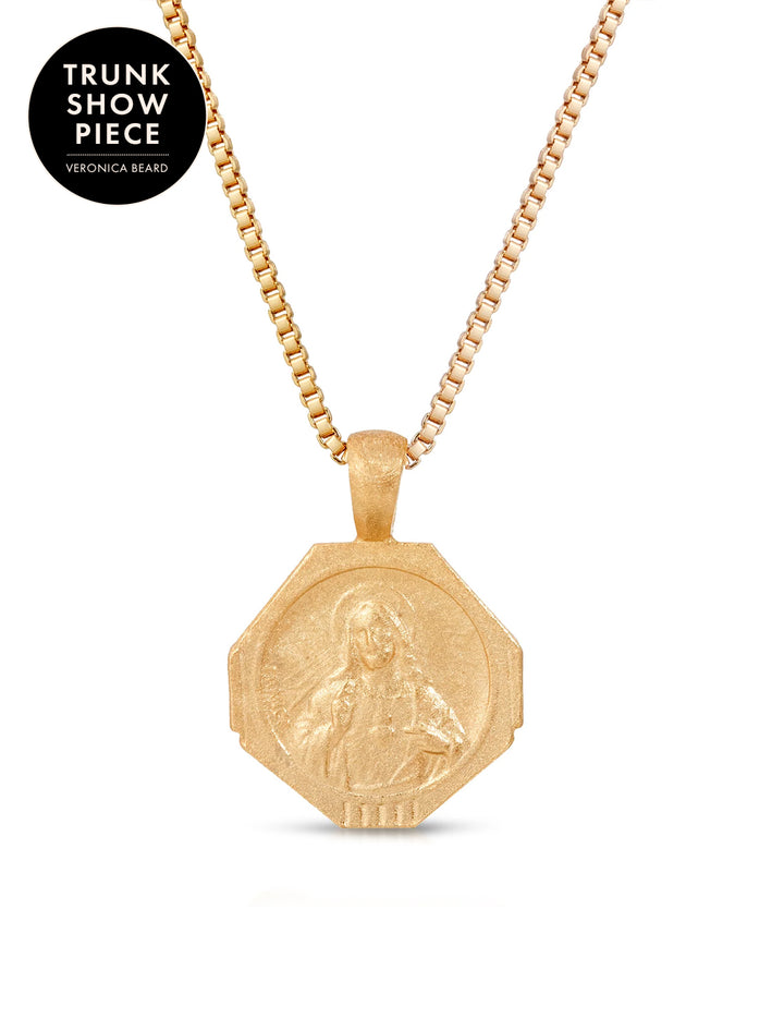 sofia pendant necklace in golden nude (3)