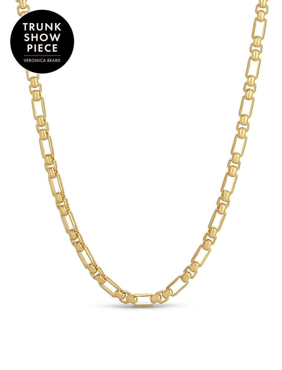 power chain necklace in gold