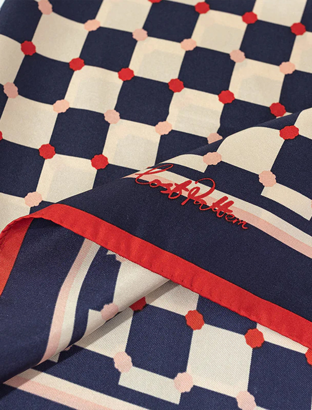 americana checkerboard scarf