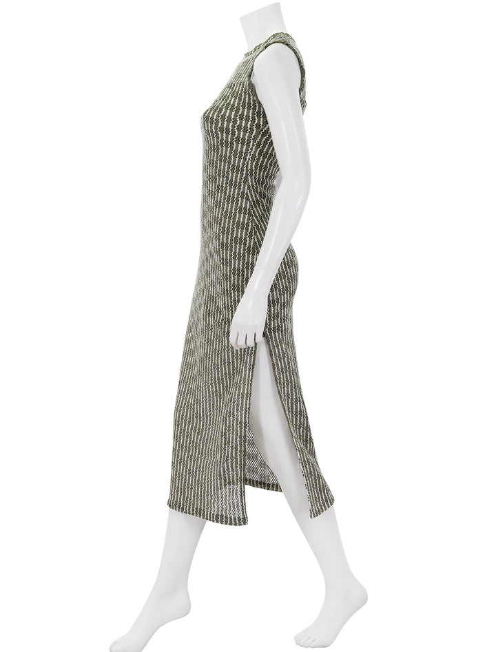 nyssa dress in burnt olive