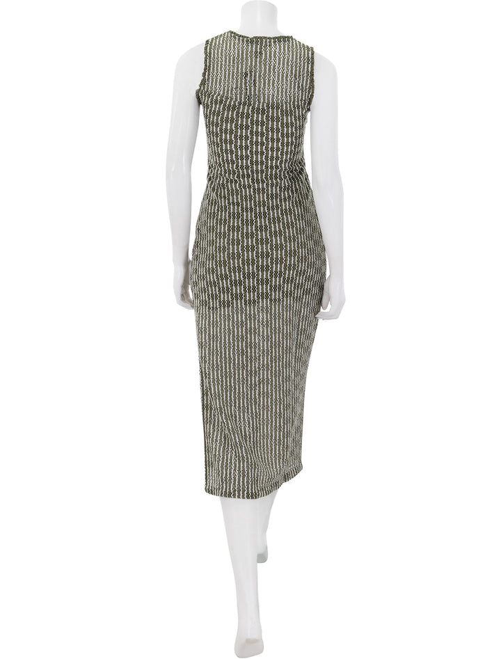 nyssa dress in burnt olive