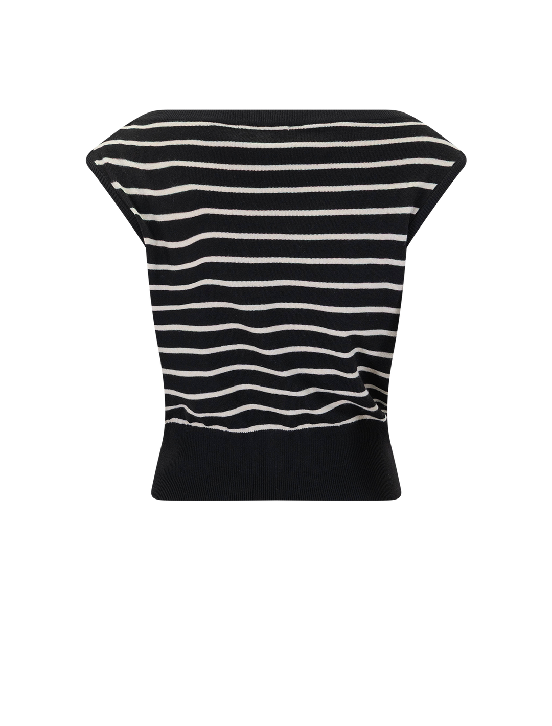 sarita sweater in black and white