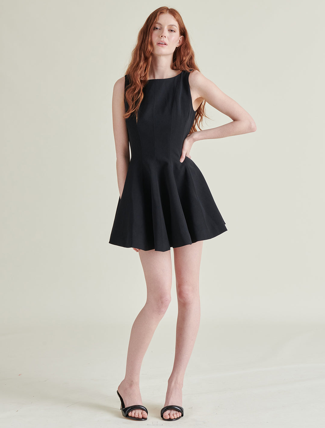 nili dress in black