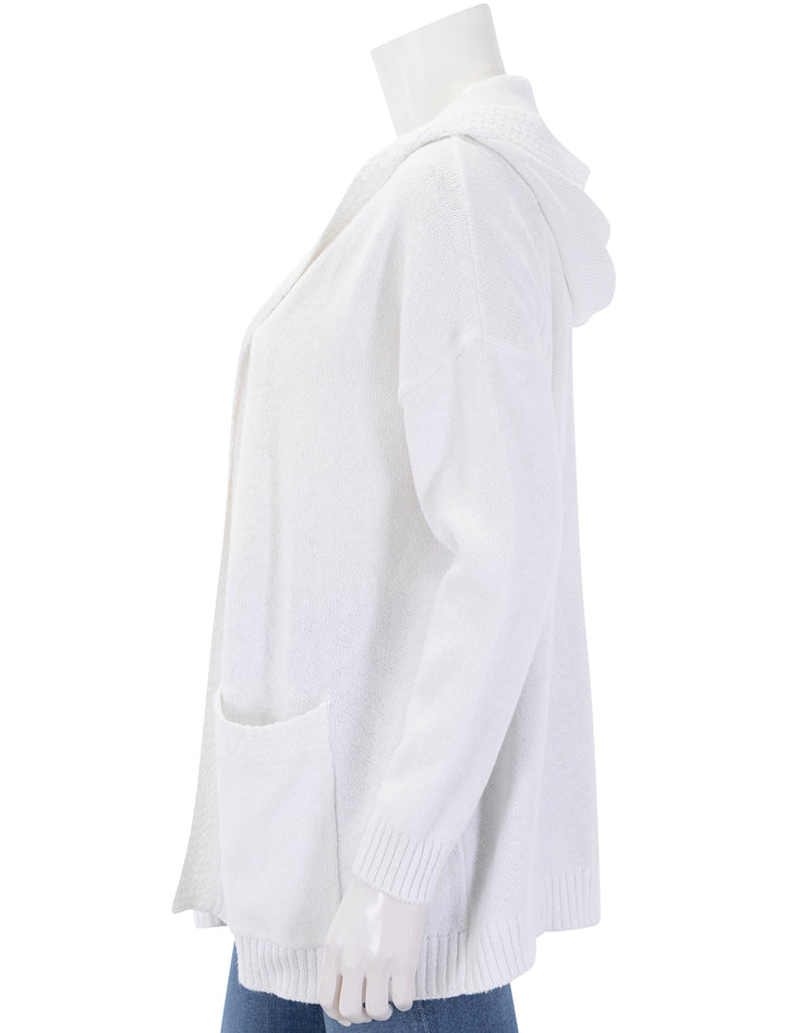 talula sweater cardigan in white
