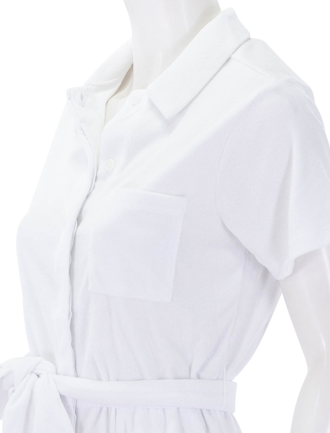 taryn terry romper in white