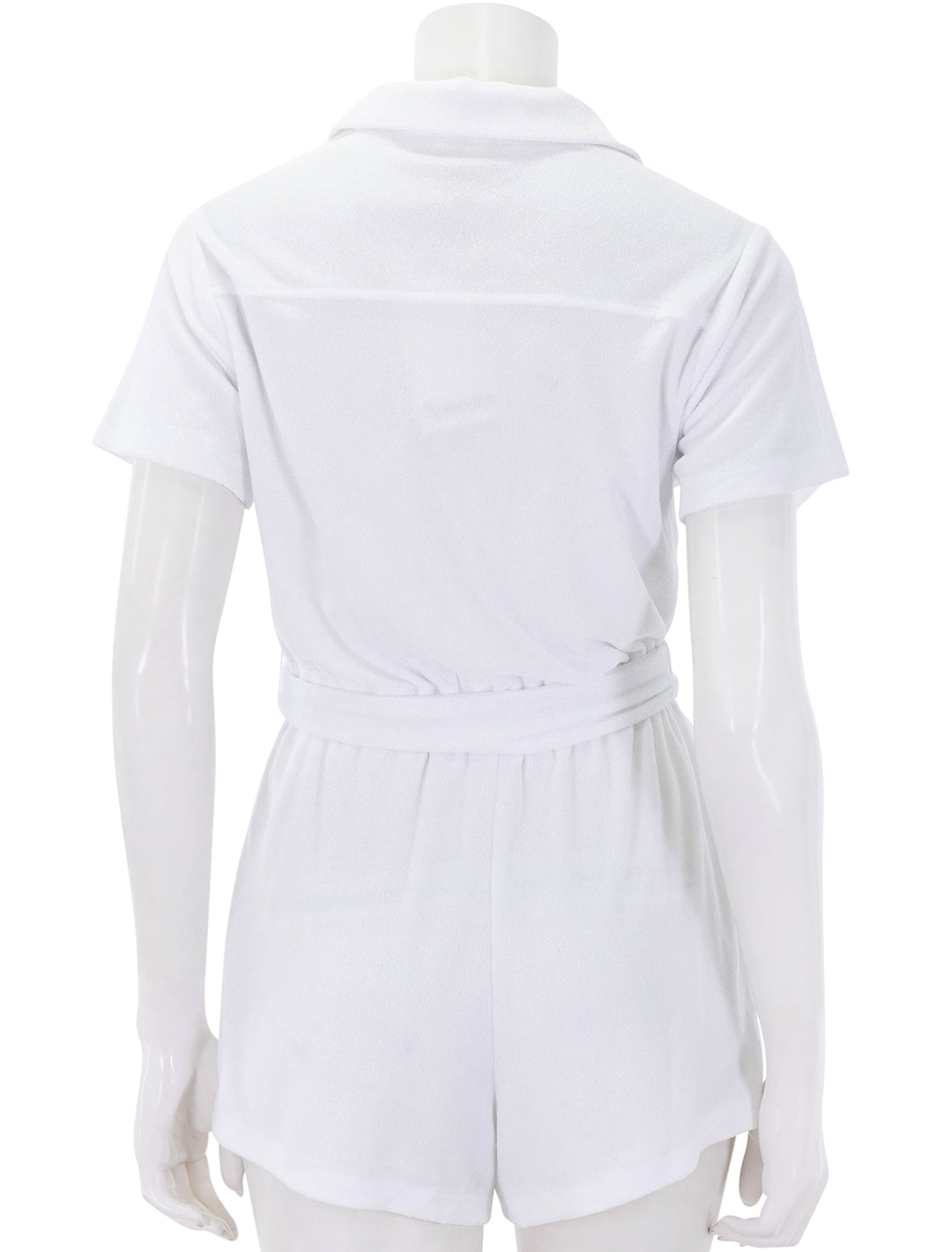 taryn terry romper in white
