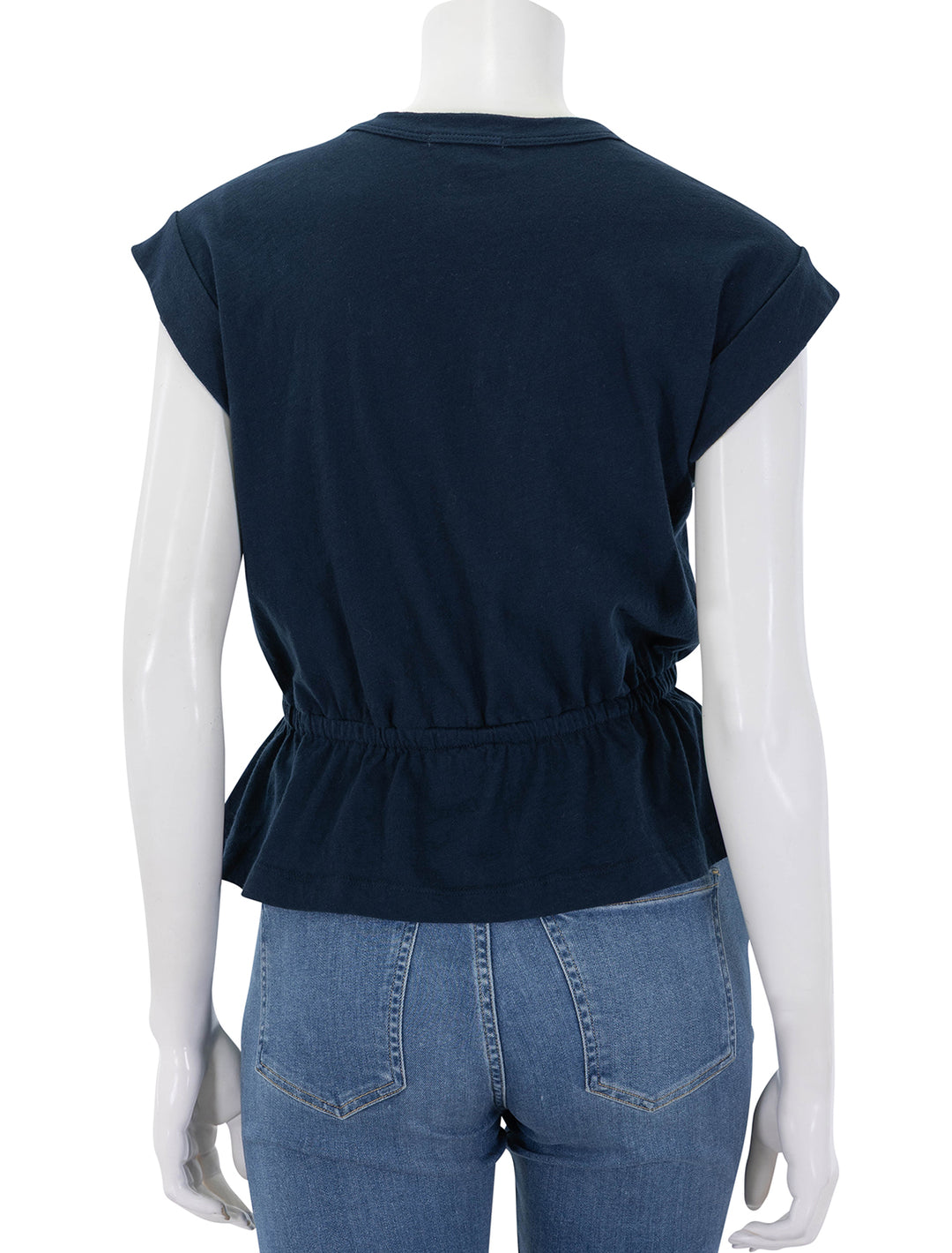 cinch tee in deep navy