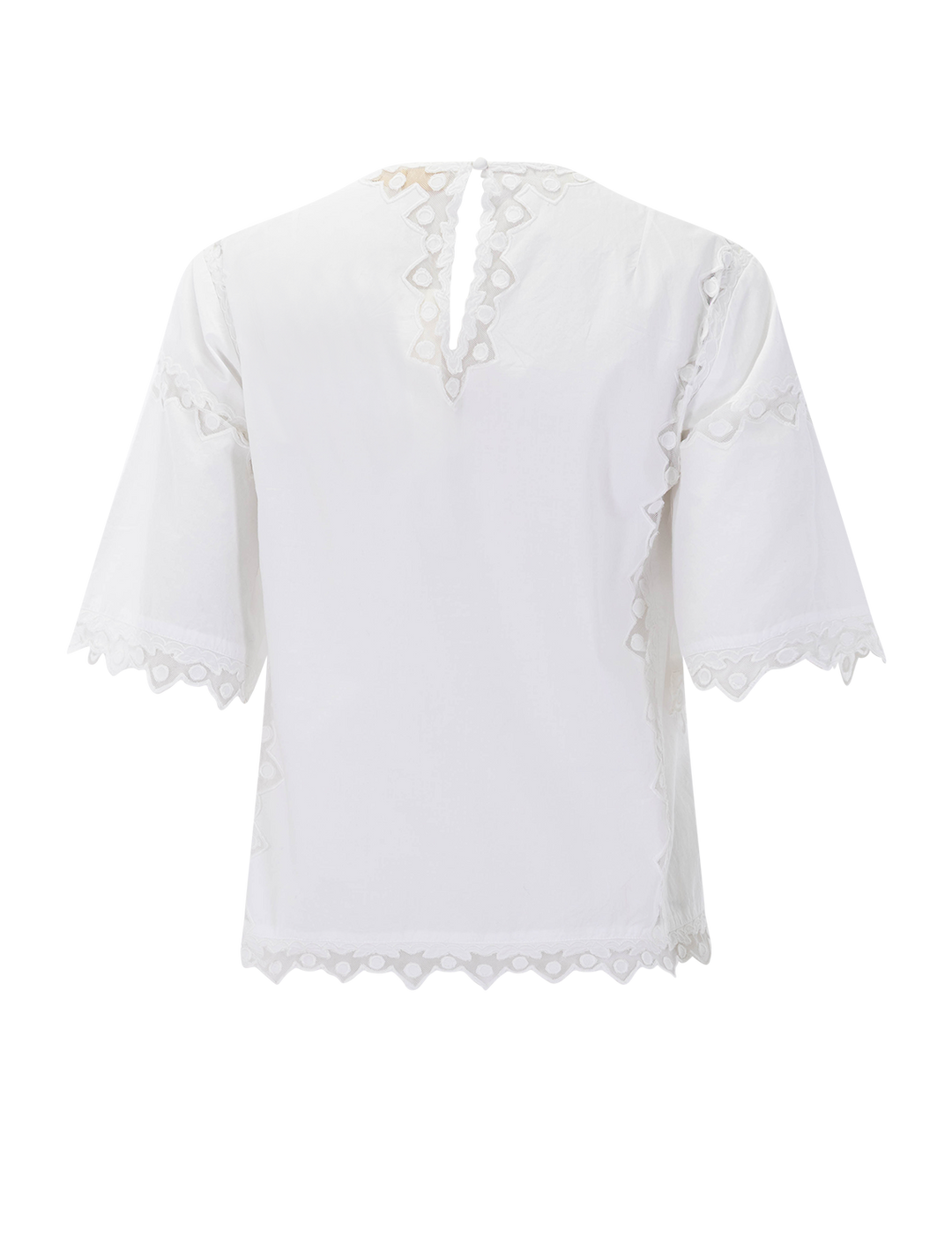 kai short sleeve top in pristine