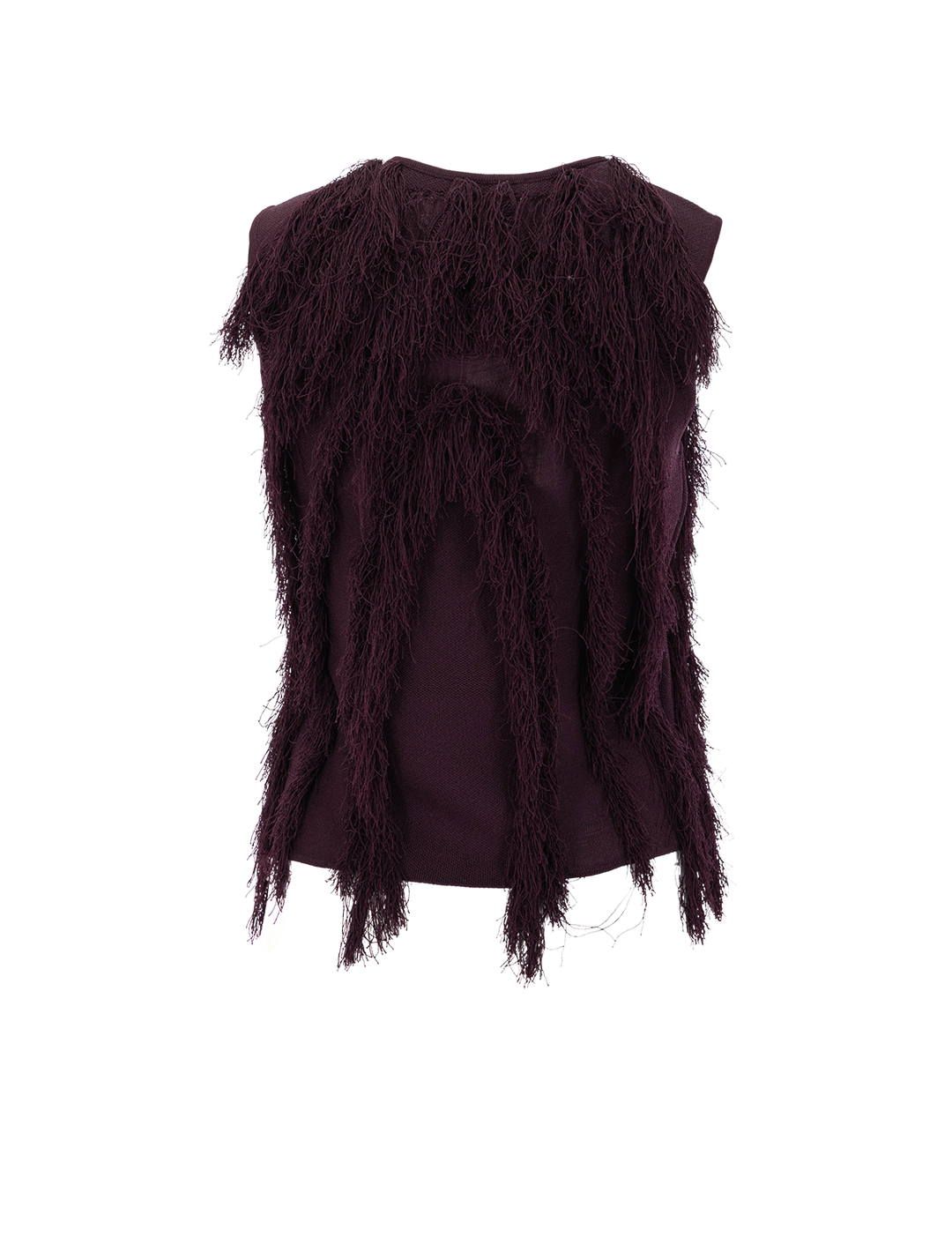 bonnie knit top in mahogany