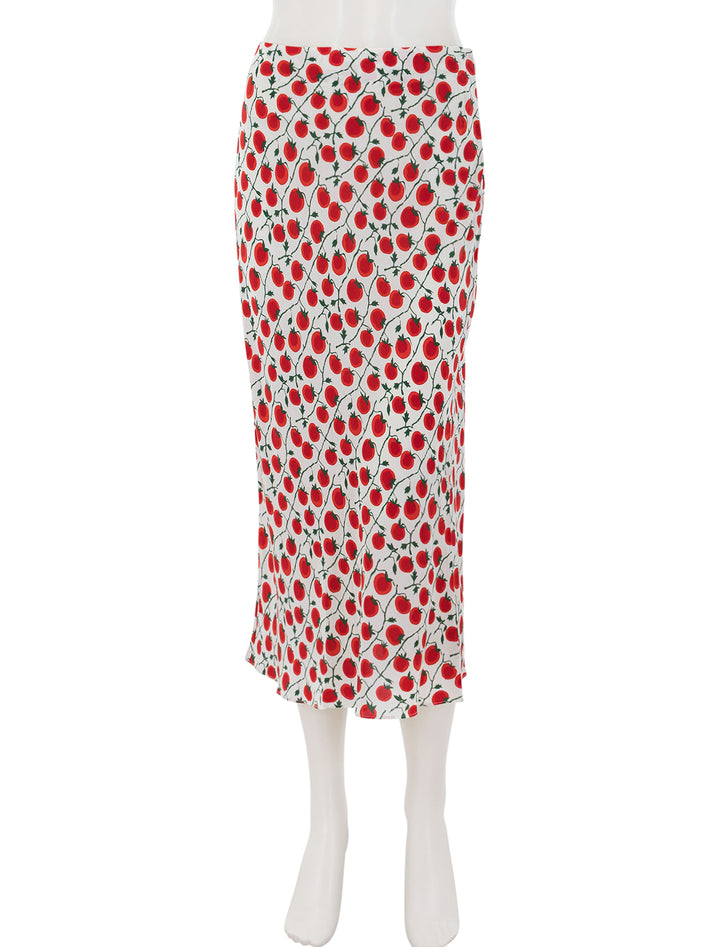 angela skirt in on the vine print
