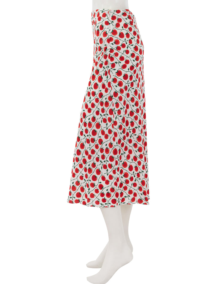 angela skirt in on the vine print