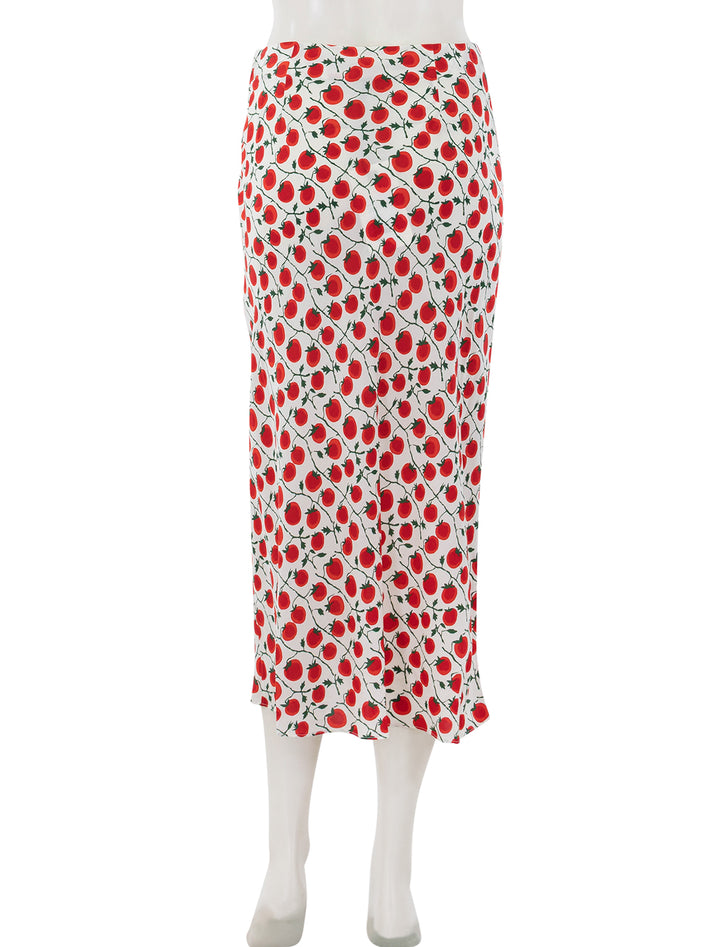 angela skirt in on the vine print