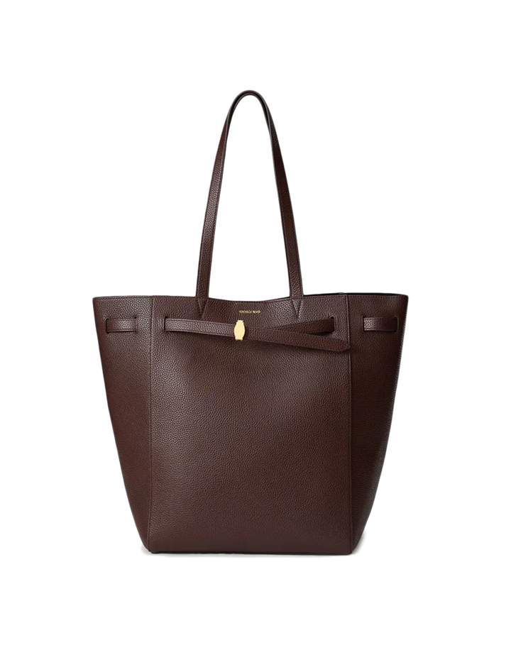dash tote in dark raisin