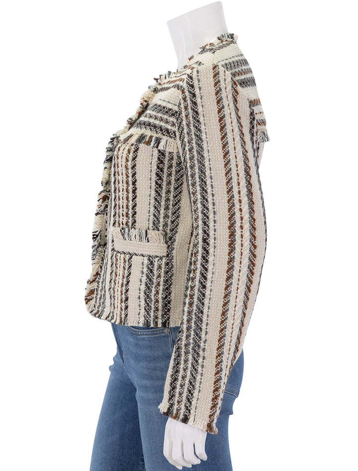 izaria jacket in ecru