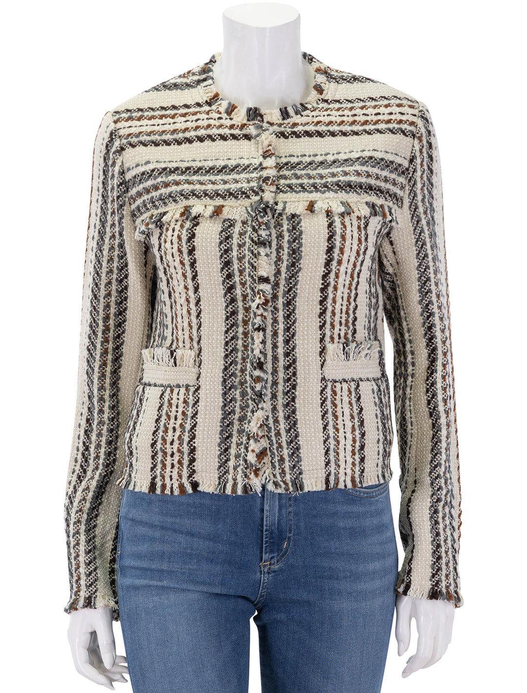 izaria jacket in ecru