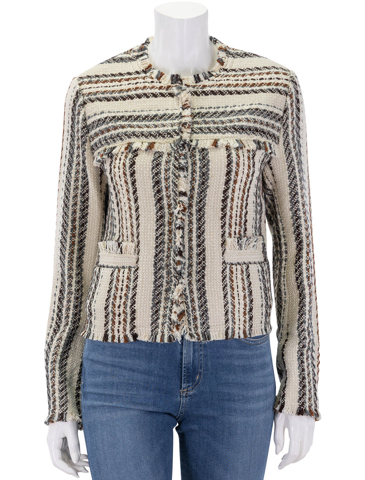 izaria jacket in ecru